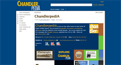 Desktop Screenshot of chandlerpedia.org